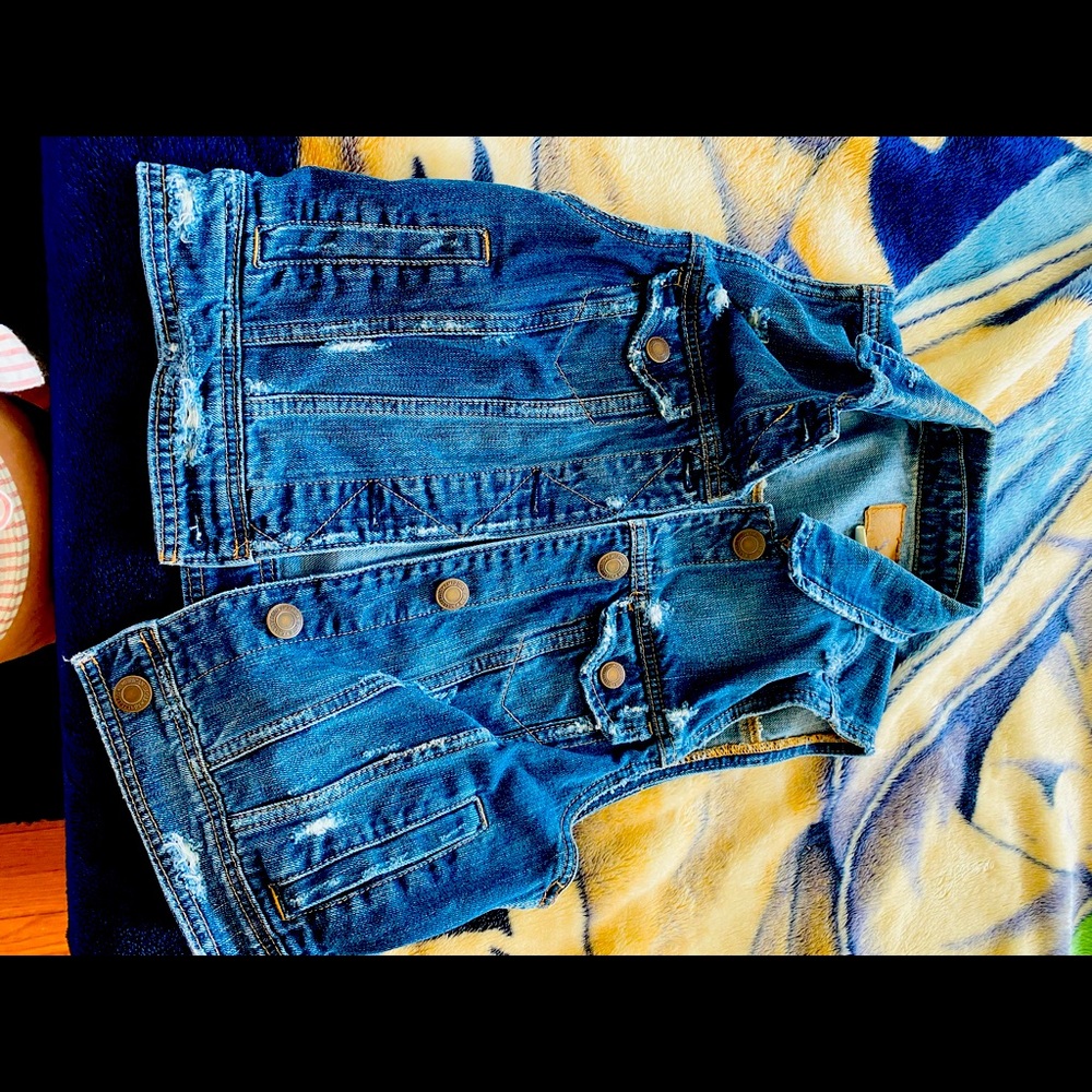 Womens Jean vest